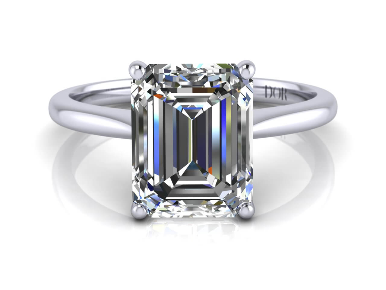 Ardmore - Emerald Cut :: Diamond Engagement Ring | Diamonds On Richmond